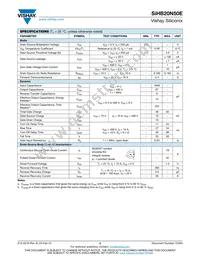SIHB20N50E-GE3 Datasheet Page 2