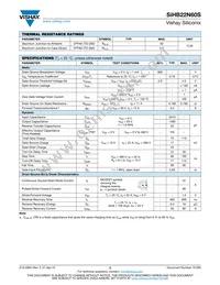 SIHB22N60S-E3 Datasheet Page 2