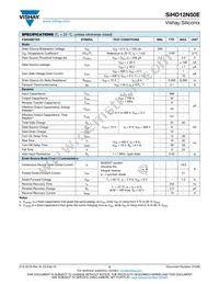 SIHD12N50E-GE3 Datasheet Page 2