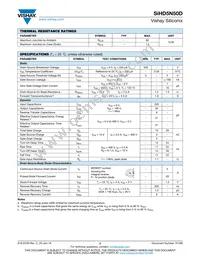 SIHD5N50D-E3 Datasheet Page 2