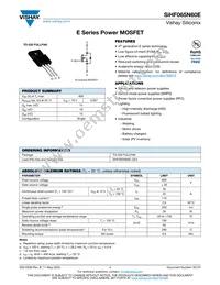 SIHF065N60E-GE3 Datasheet Cover