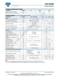 SIHF12N65E-GE3 Datasheet Page 2