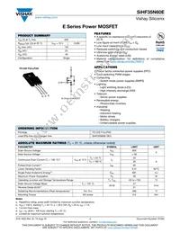 SIHF35N60E-GE3 Datasheet Cover