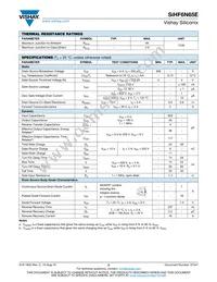 SIHF6N65E-GE3 Datasheet Page 2