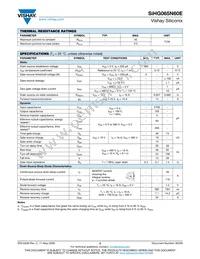 SIHG065N60E-GE3 Datasheet Page 2