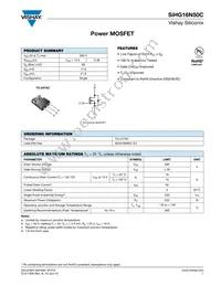 SIHG16N50C-E3 Datasheet Cover