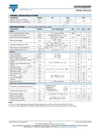 SIHG22N60EF-GE3 Datasheet Page 2