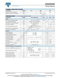 SIHG25N40D-GE3 Datasheet Page 2