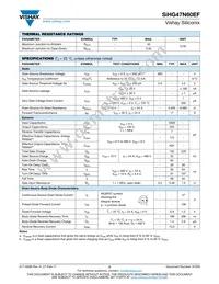 SIHG47N60EF-GE3 Datasheet Page 2