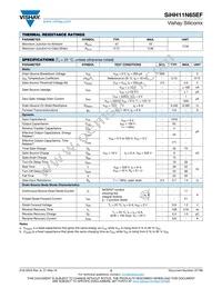 SIHH11N65EF-T1-GE3 Datasheet Page 2