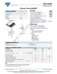 SIHH14N60E-T1-GE3 Datasheet Cover