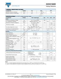 SIHH21N65E-T1-GE3 Datasheet Page 2