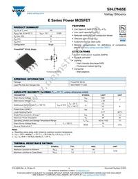 SIHJ7N65E-T1-GE3 Datasheet Cover