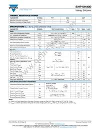 SIHP10N40D-E3 Datasheet Page 2