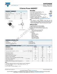 SIHP22N65E-GE3 Datasheet Cover