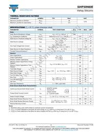 SIHP30N60E-E3 Datasheet Page 2