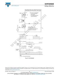 SIHP30N60E-E3 Datasheet Page 6