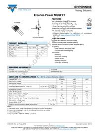 SIHP690N60E-GE3 Datasheet Cover