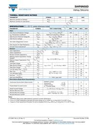 SIHP8N50D-E3 Datasheet Page 2