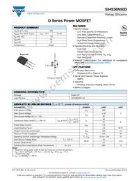 SIHS36N50D-E3 Datasheet Cover