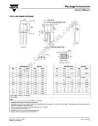 SIHU3N50DA-GE3 Datasheet Page 7