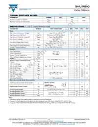 SIHU5N50D-E3 Datasheet Page 2