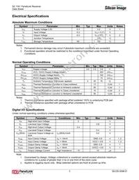 SII1161CTU Datasheet Page 7