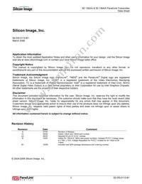 SII1362ACLU Datasheet Page 2