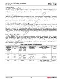 SII1362ACLU Datasheet Page 17