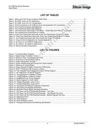 SII163BCTG100 Datasheet Page 4