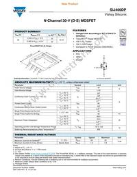 SIJ400DP-T1-GE3 Datasheet Cover