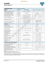 SIJ458DP-T1-GE3 Datasheet Page 2