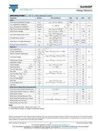SIJ494DP-T1-GE3 Datasheet Page 2