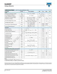SIJ800DP-T1-GE3 Datasheet Page 2