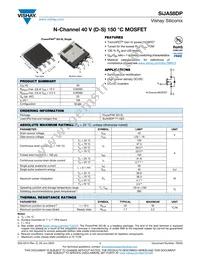 SIJA58DP-T1-GE3 Datasheet Cover