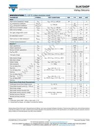 SIJA72ADP-T1-GE3 Datasheet Page 2