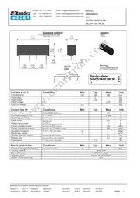 SIL05-1A85-76L3K Datasheet Cover