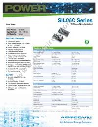 SIL06C-12SADJ-VJ Datasheet Cover