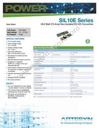 SIL10E-12W3V3-VJ Datasheet Cover
