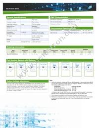 SIL15E-12W3V3-VJ Datasheet Page 2