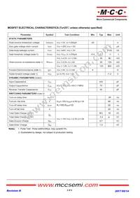 SIL2301-TP Datasheet Page 2