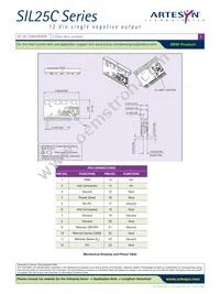 SIL25C-12SNEG-VJ Datasheet Page 3