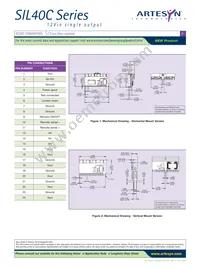 SIL40C-12SADJ-V Datasheet Page 3