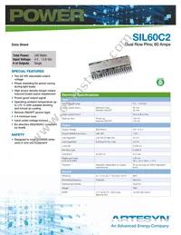 SIL60C2-00SADJ-VDJ Datasheet Cover