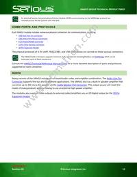 SIM552-A01-C85LLLDF-01 Datasheet Page 13