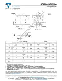 SIP12108ADMP-T1GE4 Datasheet Page 17