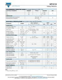 SIP12110DMP-T1-GE4 Datasheet Page 3