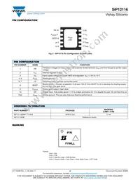 SIP12116DMP-T1-GE4 Datasheet Page 2