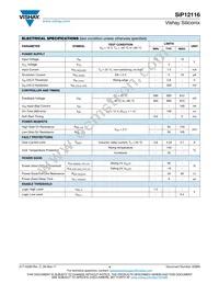 SIP12116DMP-T1-GE4 Datasheet Page 4