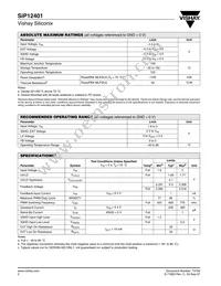 SIP12401DMP-T1-E3 Datasheet Page 2